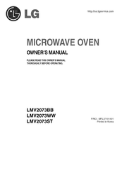LG LMV2073WW/00 Owner's Manual