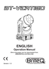 Briteq B05585 Operation Manual