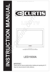 Curtis LED1930A Instruction Manual