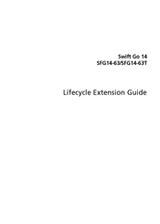 Acer SFG14-63T Manual