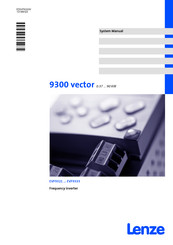 Lenze EVF9323 System Manual