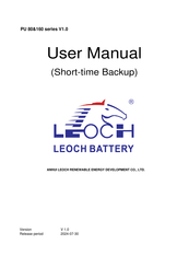 LEOCH PU512V160-S User Manual