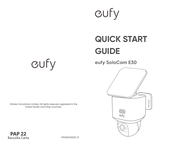 Eufy SoloCam E30 Quick Start Manual
