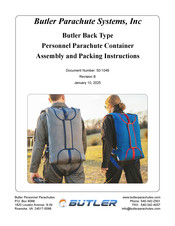 Butler 2101-1 Assembly Instructions Manual