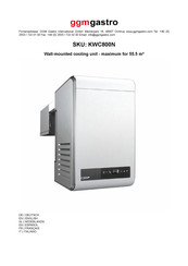 GGM gastro KWC800N Manual