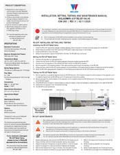 Welker RV-2CP Installation And Maintenance Manual