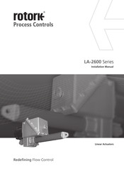 rotork LA-2610 Installation Manual
