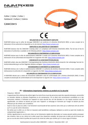 Num'axes Canicom 5 Quick Start Manual