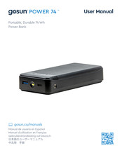 GOSUN POWER 74 User Manual