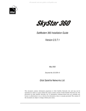 Gilat SatModem 360 Installation Manual