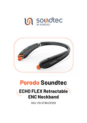 PORODO Soundtec ECHO FLEX PD-STWLEP033 Quick Start Manual