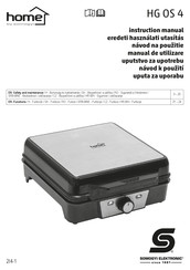 Somogyi Elektronic home HG OS 4 Instruction Manual