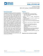 Analog Devices ADI Power LTC7060 Operation Manual