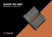 AAVIK SD-880 User Manual