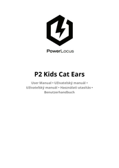 PowerLocus P2 Kids Cat Ears User Manual