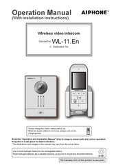 Aiphone WL-11 Operation Manual