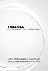 Hisense YXE-E01U2 Use And Installation Instructions