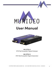 Murideo MU-STIX-G User Manual