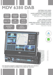 Trevi MDV 6380 DAB Instruction Manual