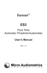 Micro Audiometrics ES3 User Manual