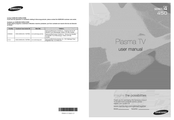 Samsung PN50A450P1DXZA User Manual
