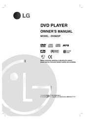 LG DV5822P Owner's Manual