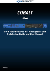 AQUABROADCAST Cobalt CH-1 Installation Manual And User's Manual