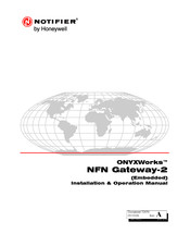 Honeywell Notifier ONYXWorks NFN Gateway-2 Installation & Operation Manual