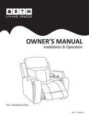 Living Spaces 352260 Owner's Manual