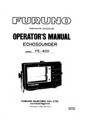 Furuno FE-400 Operators Operator's Manual