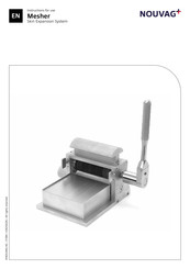 Nouvag Mesher Instructions For Use Manual