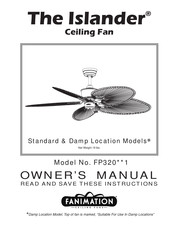 Fanimation Islander FP320RS1 Owner's Manual