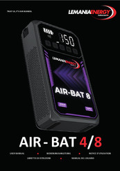 Lemania Energy AIR-BAT 8 User Manual