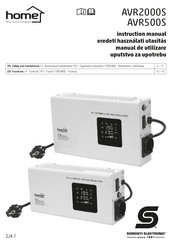 Somogyi home AVR500S Instruction Manual
