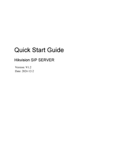 Hikvision DS-KS6150 Quick Start Manual