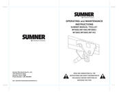 Southwire SUMNER MT050C Operating And Maintenance Instructions Manual