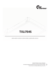THERMEx TXLI7545 Mounting Instruction