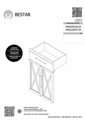Bestar Keywest KWS225WT-03 Manual