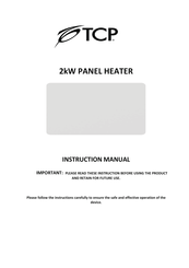 TCP TCPWHHEAT2000WNCQ20 Instruction Manual