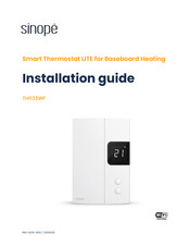 Sinope TH1133WF Installation Manual