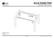 HAT ELLE FIXED TOP Installation Instructions Manual