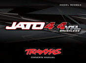 Traxxas JATO 4x4 VXL BRUSHLESS Owner's Manual