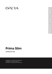 Opera Prima Slim Installation And User Manual