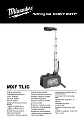 Milwaukee MXF TLIC Original Instructions Manual