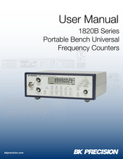 BK Precision 1820B Series User Manual