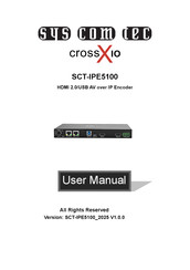 syscomtec crossxio SCT-IPE5100 User Manual