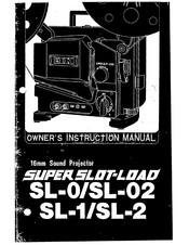Eiki SUPER SLOT-LOAD SL-2 Owner's Instruction Manual