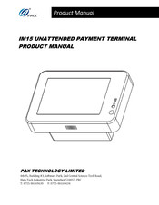 PAX IM15 Product Manual