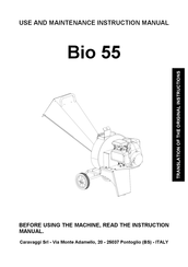 Caravaggi Bio 55 Use And Maintenance Instruction Manual