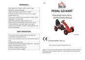 HOMCOM 341-028 Operating Instructions And Assembly Manual